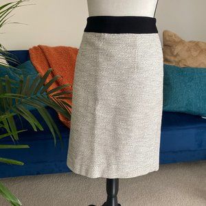 Textured Pencil Skirt